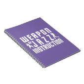 Jazz Instruction, aangepast kleurennotebook Notitieboek (Rechterzijde)