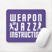 Jazz Instruction custom mousepad Muismat (Met muis)