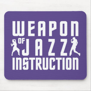 Jazz Instruction custom mousepad Muismat