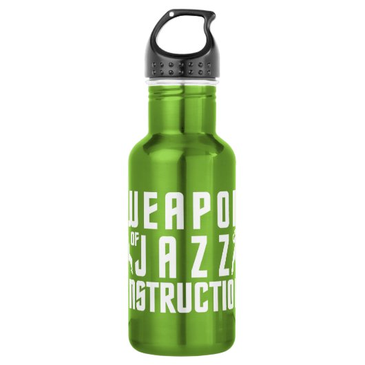 Jazz Instruction Waterfles (Voorkant)