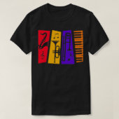 Jazz Instruments T-shirt (Design voorkant)