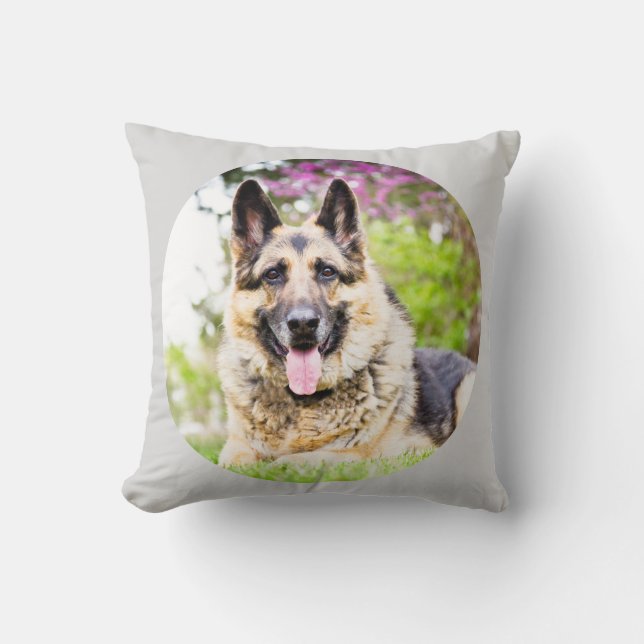 Jazz is een nieuwe Duitse Shepard Pillow Kussen (Voorkant)