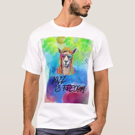 Jazz is Freedom T-shirt (Voorkant)