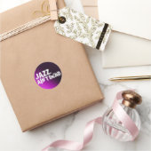 Jazz is geen dode Logo Sticker (Geschenken)