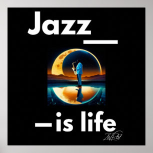 Jazz is het leven Poster