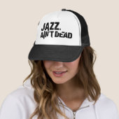 JAZZ IS NIET DOOD AAN Basic Trucker Hat Pet (In situ)