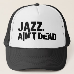 JAZZ IS NIET DOOD AAN Basic Trucker Hat Trucker Pet