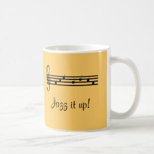 Jazz it Up Muziekinrichting Koffiemok