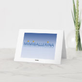 Jazz It Up Wenskaart Kaart (Achterkant)