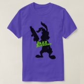 Jazz Jackrabbit Outline Silhouette T-shirt (Design voorkant)