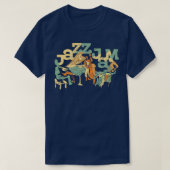 Jazz Jam Jazz Trio Modern Jazz T-shirt (Design voorkant)