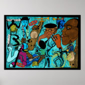 Jazz Jammers Poster (Voorkant)