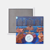 Jazz Katten magneet (Voorkant / Achterkant)