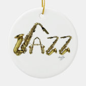 Jazz Keramisch Ornament (Voorkant)