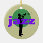 Jazz Keramisch Ornament (Achterkant)