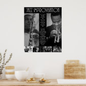 Jazz Legend Poster (Keuken)