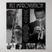 Jazz Legend Poster (Voorkant)