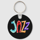 Jazz Lettering Sleutelhanger (Voorkant)