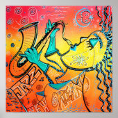 Jazz Lives Poster (Voorkant)