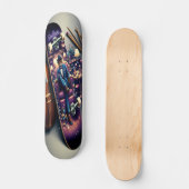 jazz lounge perfectie persoonlijk skateboard (Voorkant)