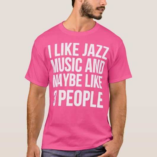Jazz Lover T-shirt (Voorkant)
