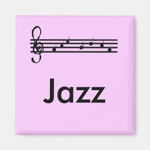 Jazz Lovers Paars Magneet