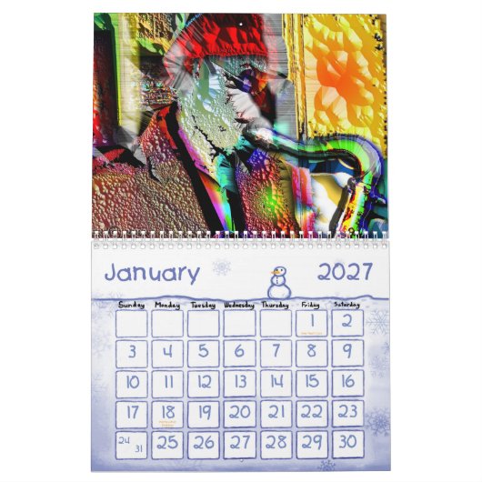 JAZZ - MA - TAZZ KALENDER (Jan 2027)