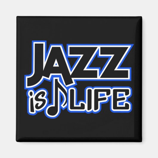 Jazz magnet (Voorkant)