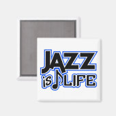 Jazz magnet (Voorkant / Achterkant)
