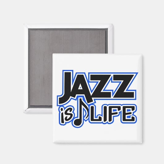 Jazz magnet (Voorkant / Achterkant)