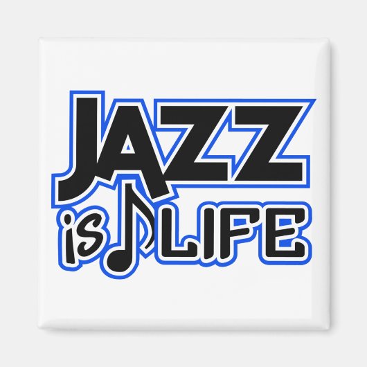 Jazz magnet (Voorkant)