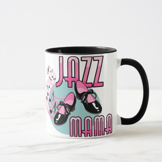 Jazz Mama Tap Dancing Mok (Rechts)
