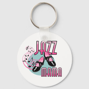 Jazz Mama Tap Dancing Sleutelhanger