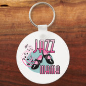 Jazz Mama Tap Dancing Sleutelhanger (Voorkant)