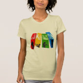 jazz-mannen spelen T-Shirt (Voorkant)