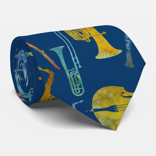 Jazz Medley Stropdas (Opgerold)