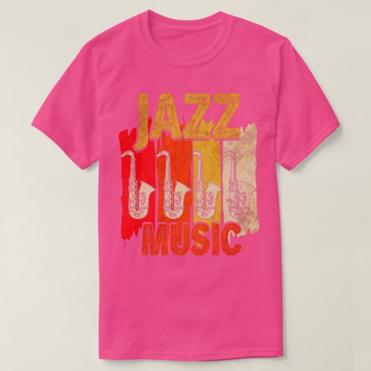 Jazz Music 15 T-shirt (Design voorkant)
