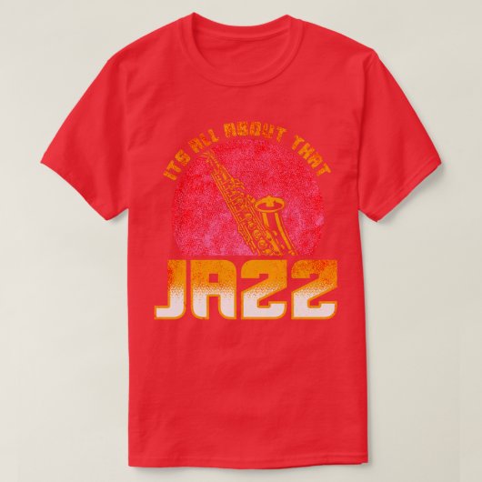 Jazz Music 2 T-shirt (Design voorkant)