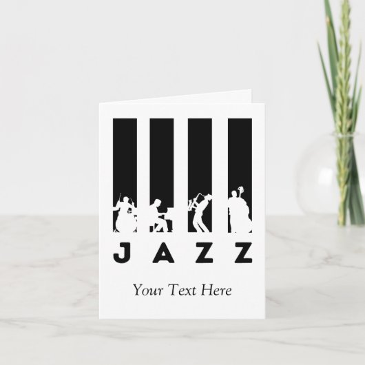 Jazz Music concert gepersonaliseerd (Voorkant)