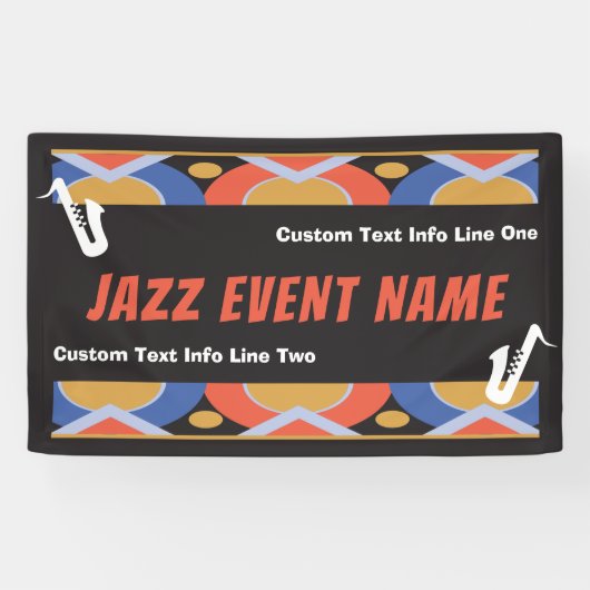 Jazz Music Event Banner (Horizontaal)