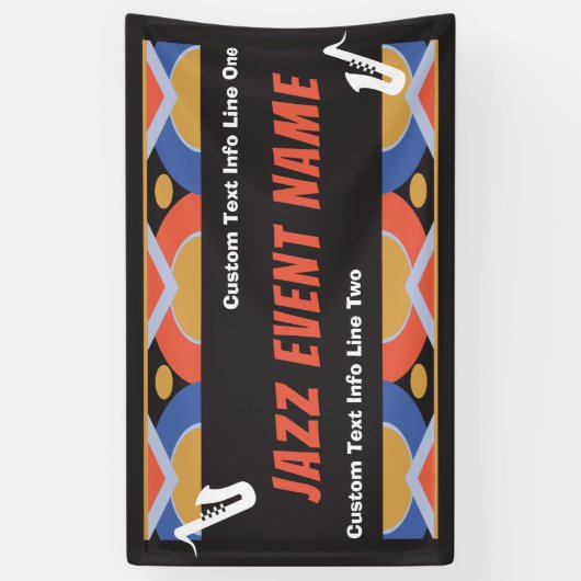 Jazz Music Event Banner (Verticaal)