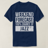 Jazz Music Gift Jazz Forecast (2) T-shirt (Design voorkant)