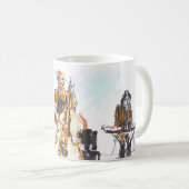 jazz music group koffiemok (Voorkant rechts)