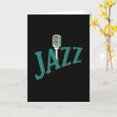 Jazz Music Kaart (Gele Bloem)