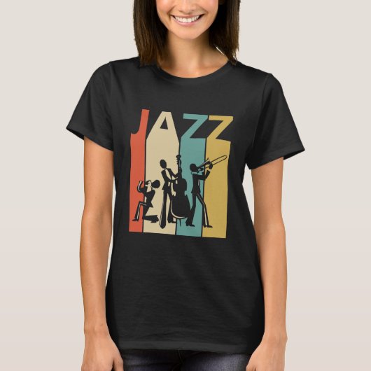 Jazz Music Lover Gift Idee T-shirt (Voorkant)