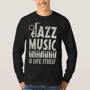 Jazz Music Musican Instrument Musical Genre 1 T-shirt