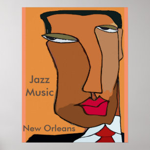 Jazz Music New Orleans 2017, wijzigingstekst Poster