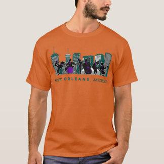 Jazz Music New Orleans Fest Jazz Festival Souvenir T-shirt