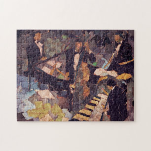 Jazz Music Quartet Puzzle Legpuzzel