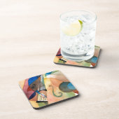 Jazz Music Schilderen "Bassline" Onderzetter (Rechterzijde)